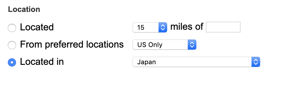 ebay Advanced Search Japan