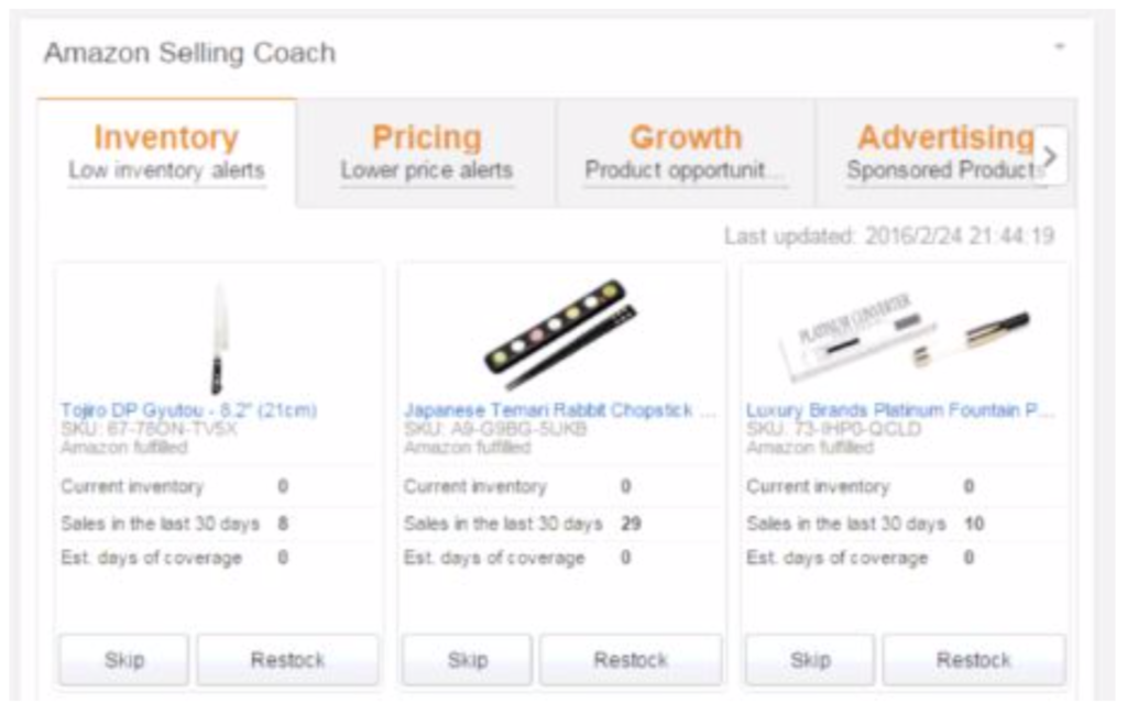 Amazon Selling Coach