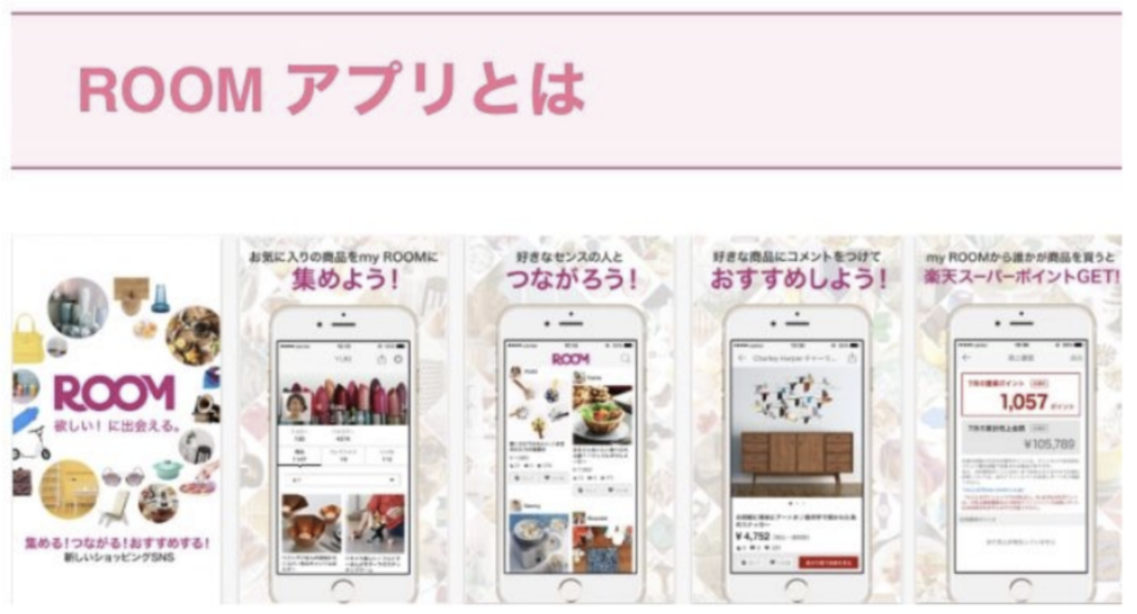 ROOMアプリとは
